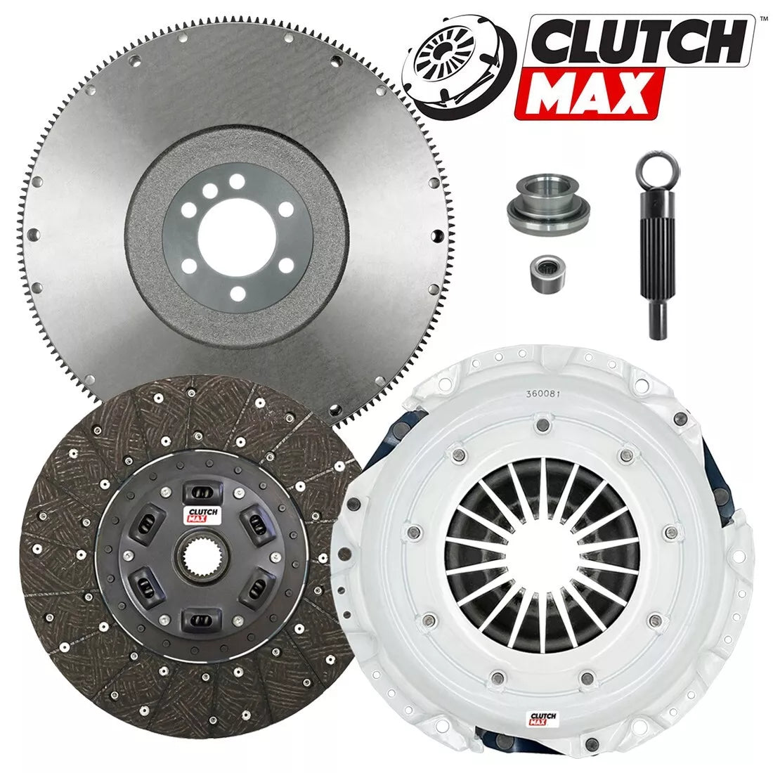 CLUTCHMAX  STAGE 2 CLUTCH KIT & FLYWHEEL BUNDLE SET [CM04504HD-FW167654-ST2]