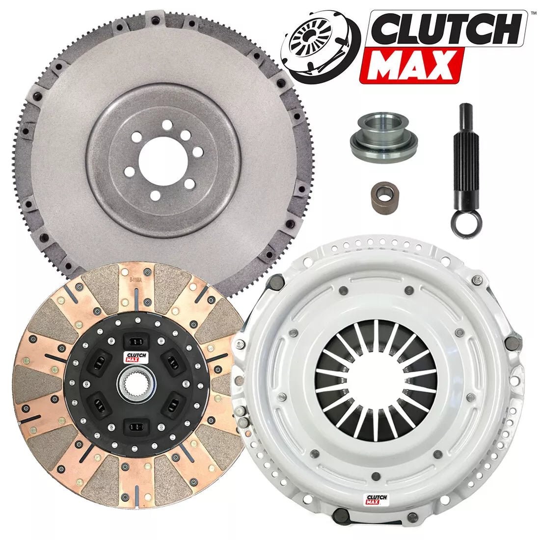 CLUTCHMAX STAGE 3 CLUTCH KIT & FLYWHEEL BUNDLE SET [CM04514DF-FW167527-ST3]