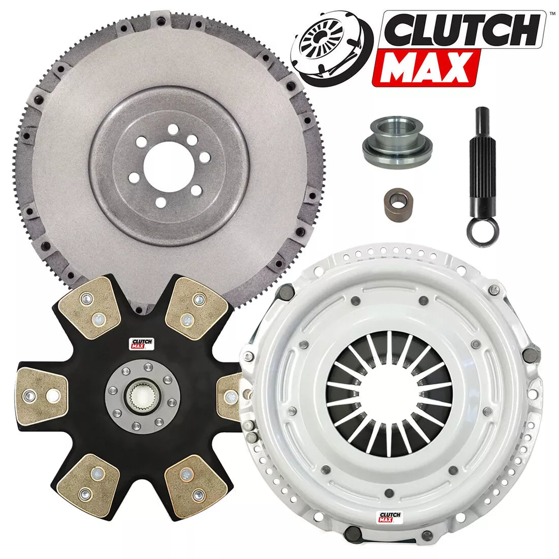 CLUTCHMAX STAGE 5 CLUTCH KIT & FLYWHEEL BUNDLE SET [CM04514HDD-FW167527-ST5]