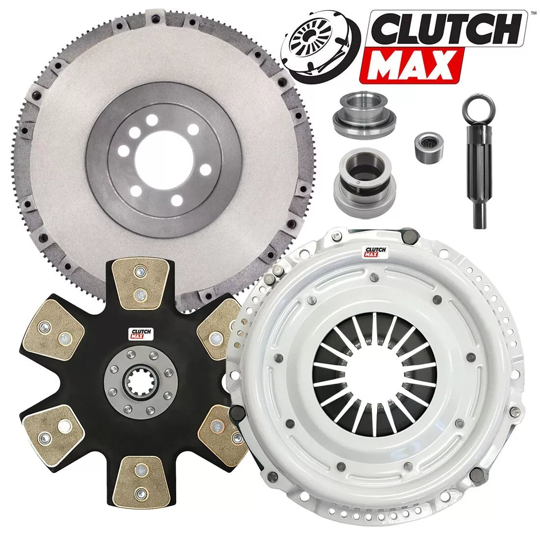 CLUTCHMAX STAGE 4 CLUTCH KIT & FLYWHEEL BUNDLE SET [CM04515HDD-FW167938-ST4]