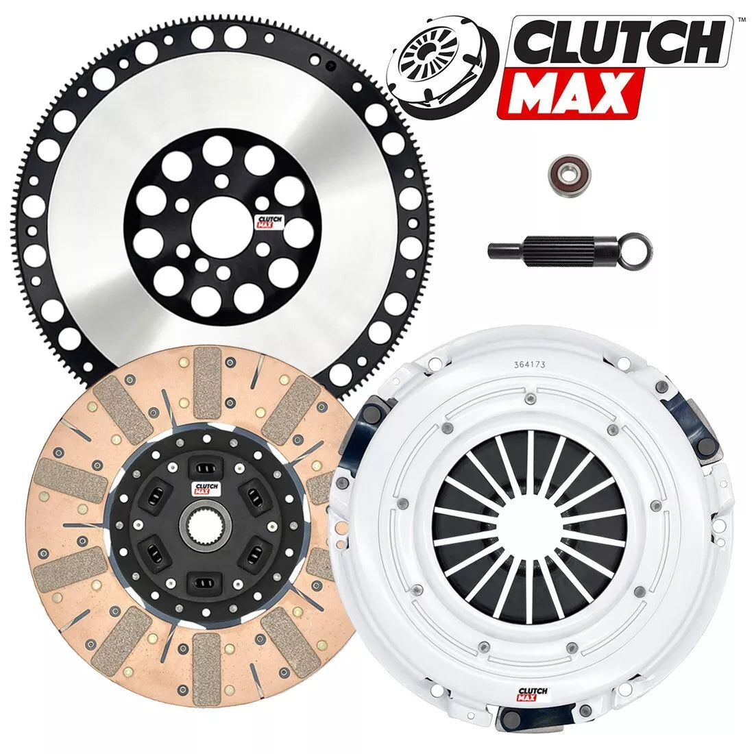 CLUTCHMAX  STAGE 3 CLUTCH KIT & PERFORMANCE CHROMOLY FLYWHEEL BUNDLE SET [CM04803DFLSF-ST3]