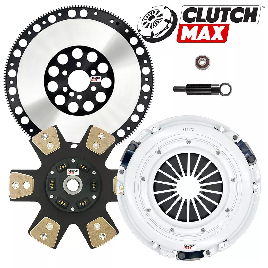 CLUTCHMAX  STAGE 4 CLUTCH KIT & PERFORMANCE CHROMOLY FLYWHEEL BUNDLE SET [CM04803HDCLSF-ST4]