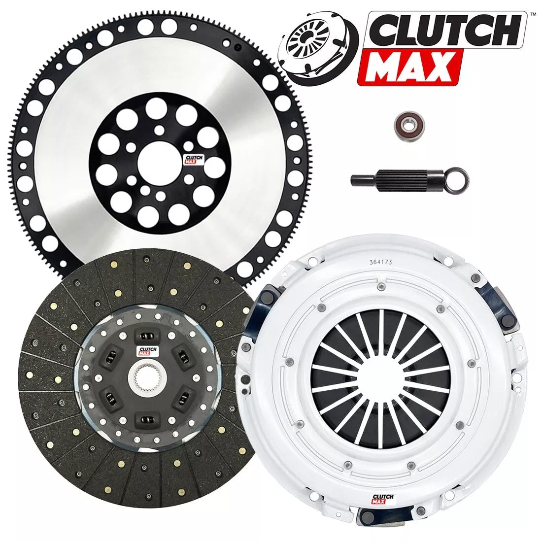 CLUTCHMAX  STAGE 2 CLUTCH KIT & PERFORMANCE CHROMOLY FLYWHEEL BUNDLE SET [CM04803SBLSF-ST2X]
