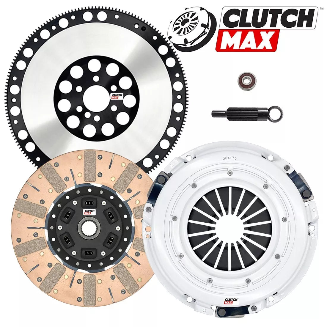 CLUTCHMAX  STAGE 3 CLUTCH KIT & PERFORMANCE CHROMOLY FLYWHEEL BUNDLE SET [CM04804DFLSF-ST3]