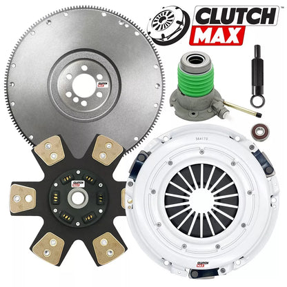 CLUTCHMAX  STAGE 4 CLUTCH KIT & FLYWHEEL WITH SLAVE CYLINDER BUNDLE SET [CM04804HDCWS-FW167578-ST4]