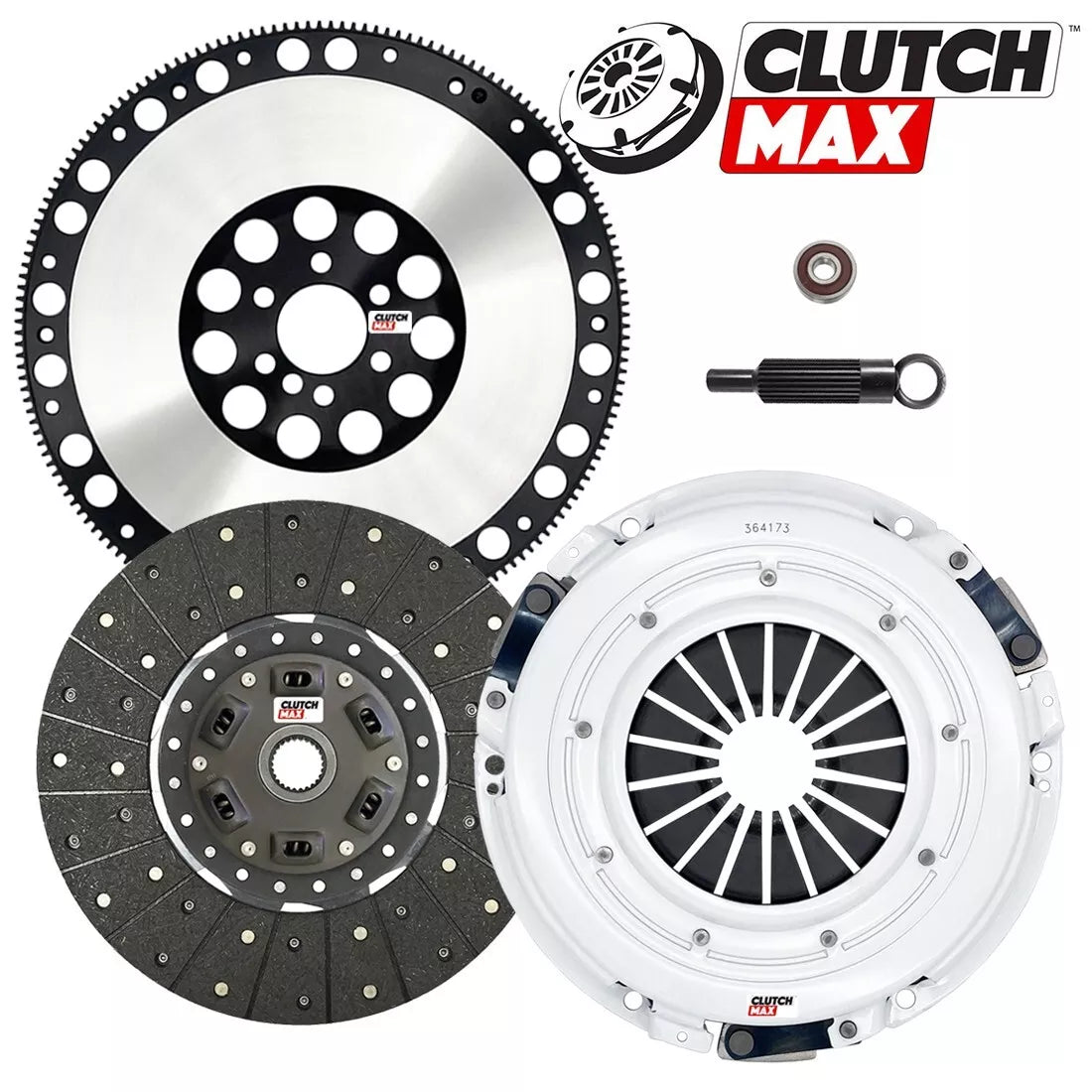 CLUTCHMAX  STAGE 2 CLUTCH KIT & PERFORMANCE CHROMOLY FLYWHEEL BUNDLE SET [CM04804HDLSF-ST2]