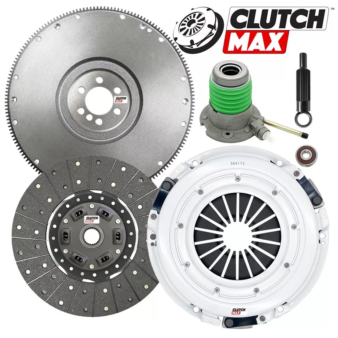 CLUTCHMAX  STAGE 1 CLUTCH KIT & FLYWHEEL WITH SLAVE CYLINDER BUNDLE SET [CM04804HDWS-FW167578-ST1]