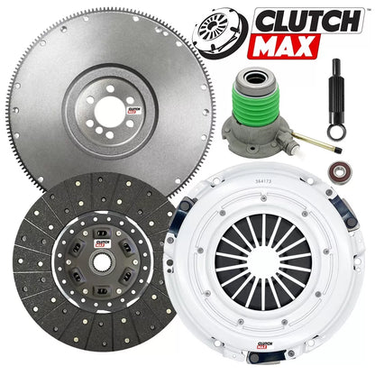 CLUTCHMAX  STAGE 2 CLUTCH KIT & FLYWHEEL WITH SLAVE CYLINDER BUNDLE SET [CM04804HDWS-FW167578-ST2]
