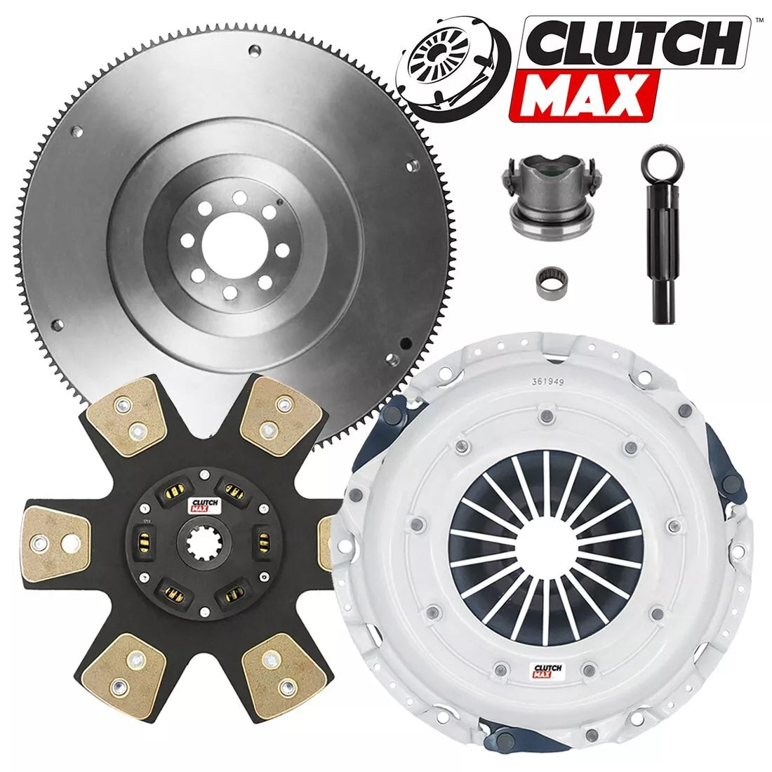 CLUTCHMAX  STAGE 4 CLUTCH KIT & FLYWHEEL BUNDLE SET [CM05111HDCFW-ST4]