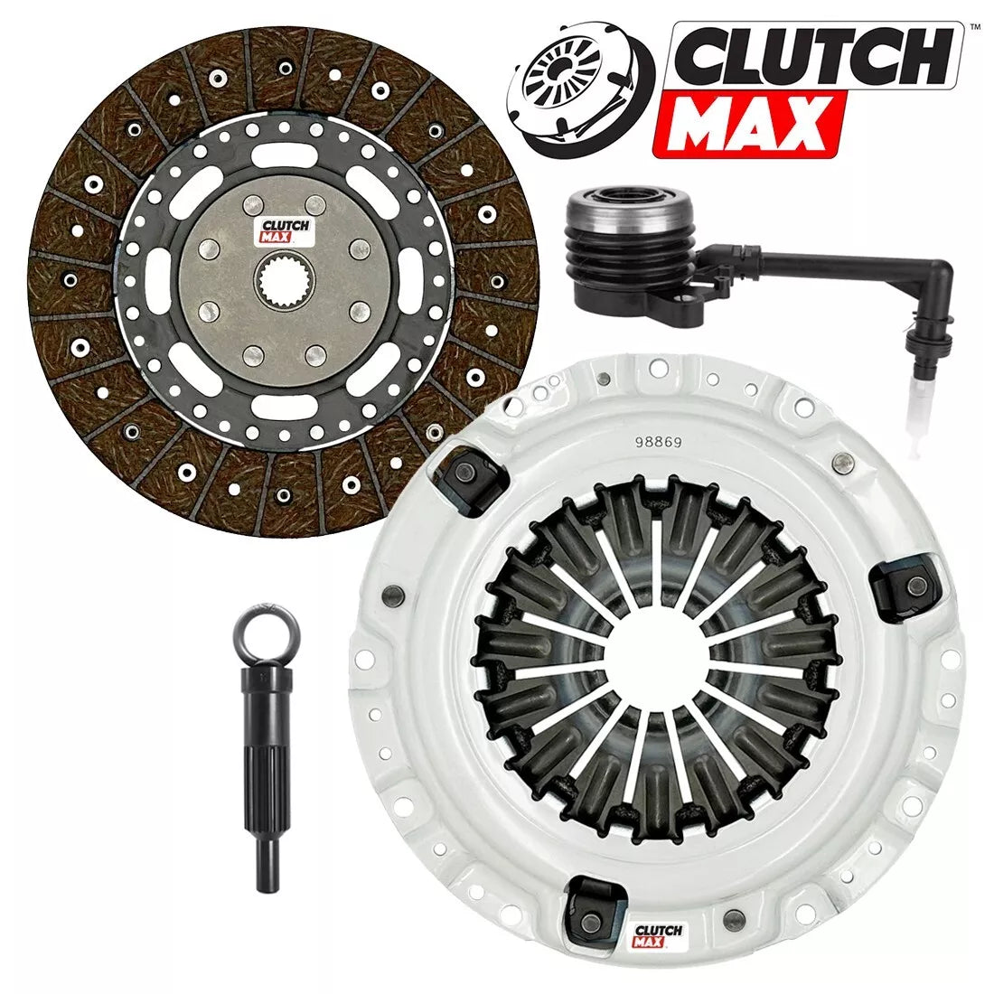 CLUTCHMAX  STAGE 1 CLUTCH KIT WITH SLAVE CYLINDER BUNDLE SET [CM06084HDRWS-ST1]