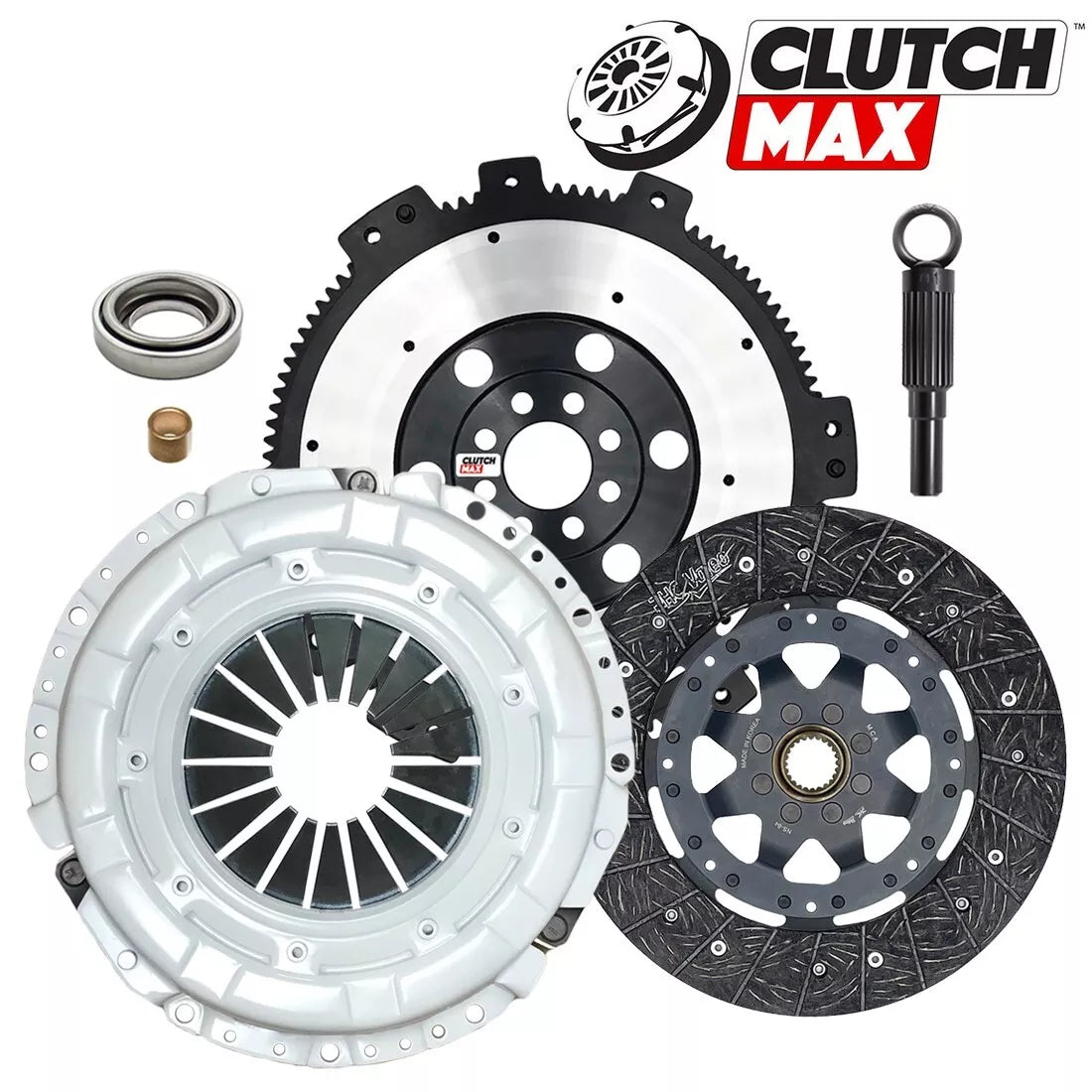 CLUTCHMAX  OEM CLUTCH KIT & PERFORMANCE CHROMOLY FLYWHEEL BUNDLE SET [CM06803HDRLSF-CKR]