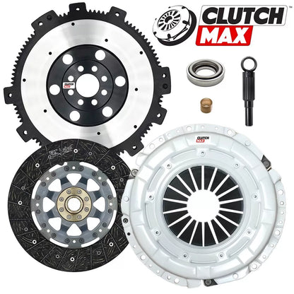 CLUTCHMAX  STAGE 2 CLUTCH KIT & PERFORMANCE CHROMOLY FLYWHEEL BUNDLE SET [CM06803HDRLSF-ST2R]