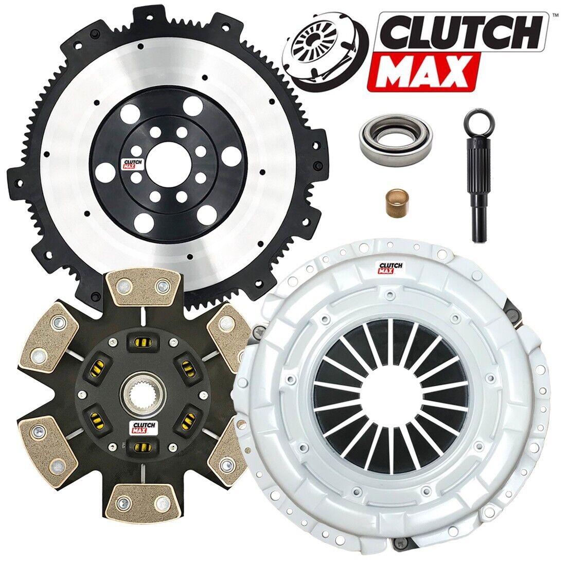 CLUTCHMAX  STAGE 3 CLUTCH KIT & PERFORMANCE CHROMOLY FLYWHEEL BUNDLE SET [CM06803HDCLSF-ST3]