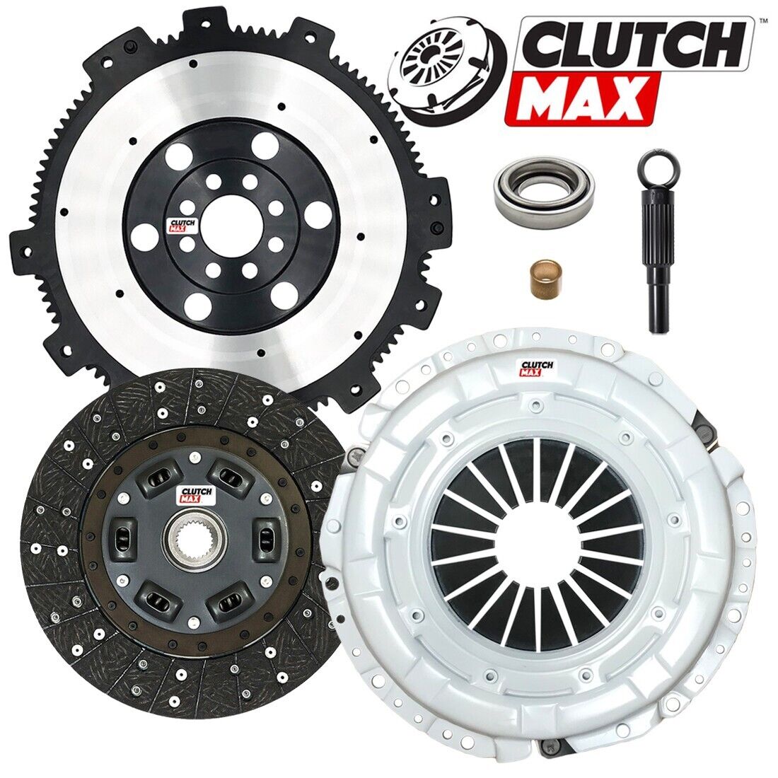 CLUTCHMAX  STAGE 2 CLUTCH KIT & PERFORMANCE CHROMOLY FLYWHEEL BUNDLE SET [CM06803HDLSF-ST2]