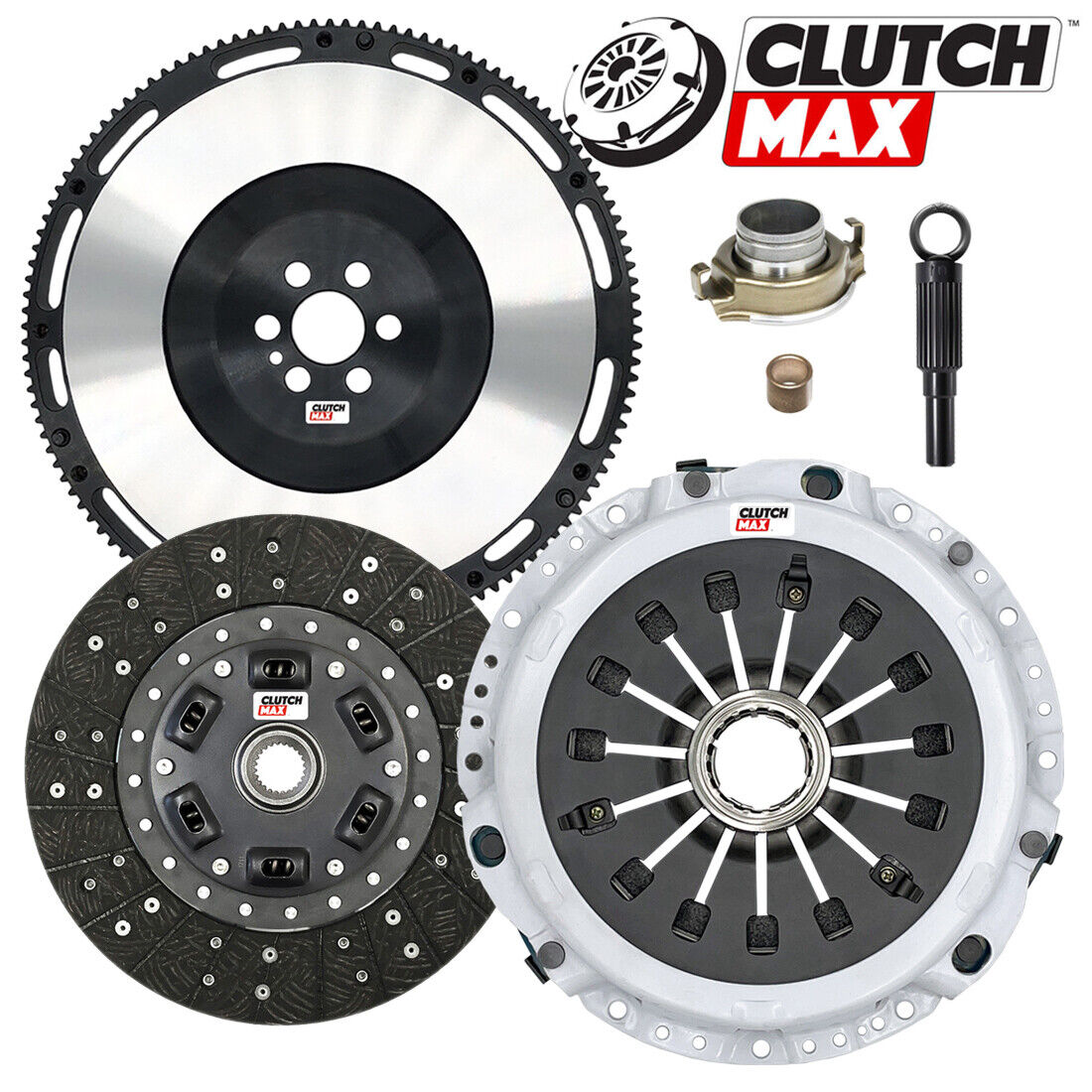CLUTCHMAX  STAGE 2 CLUTCH KIT & PERFORMANCE CHROMOLY FLYWHEEL BUNDLE SET [CM06814HDLSF-ST2]