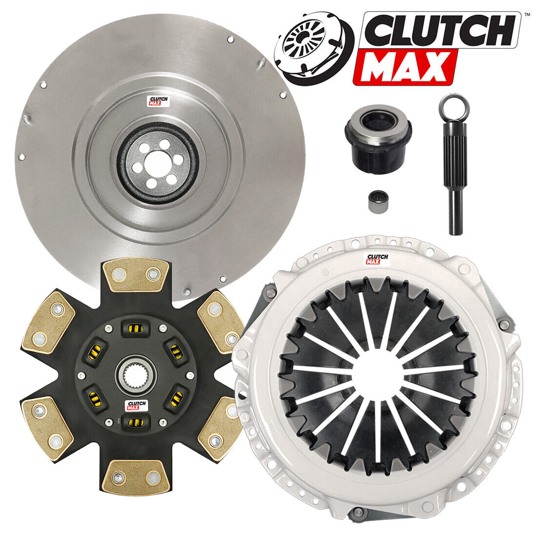 CLUTCHMAX STAGE 3 CLUTCH KIT & FLYWHEEL BUNDLE SET [CM07077HDC-FW167724-ST3]