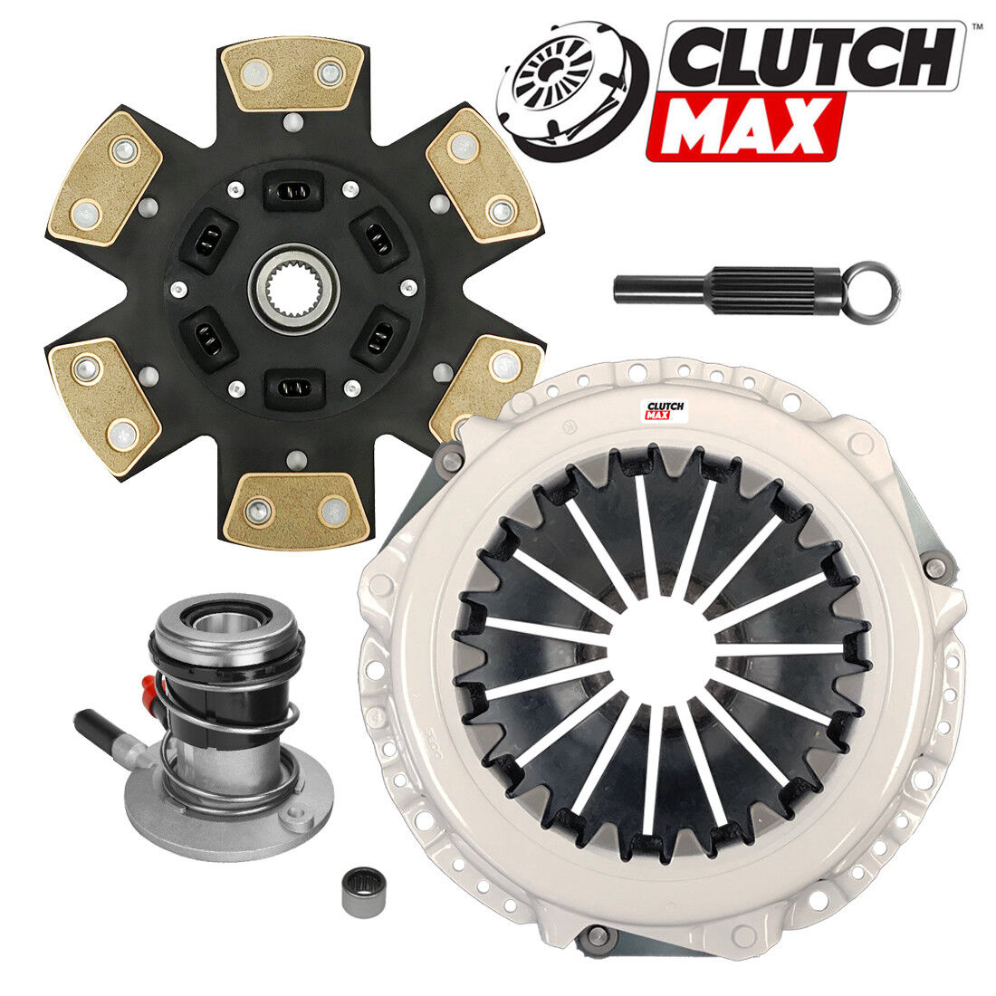 CLUTCHMAX STAGE 3 CLUTCH KIT WITH SLAVE CYLINDER BUNDLE SET [CM07077HDCWS-ST3]