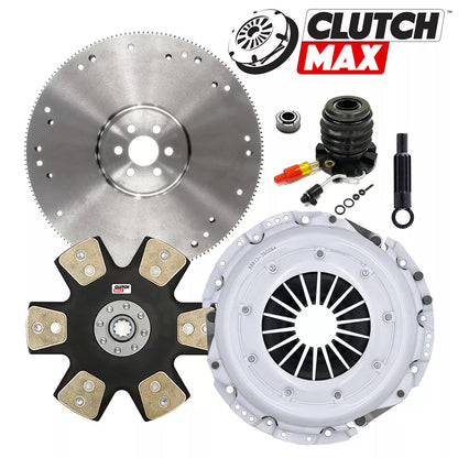 CLUTCHMAX STAGE 5 CLUTCH KIT & FLYWHEEL BUNDLE SET WITH SLAVE CYLINDER [CM07097HDDWS-FW167710-ST5]