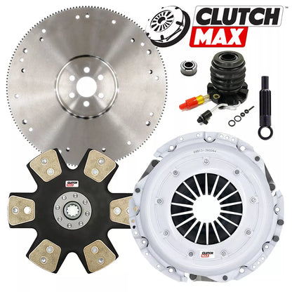 CLUTCHMAX STAGE 5 CLUTCH KIT & FLYWHEEL BUNDLE SET WITH SLAVE CYLINDER [CM07097HDDWS-FW167935-ST5]