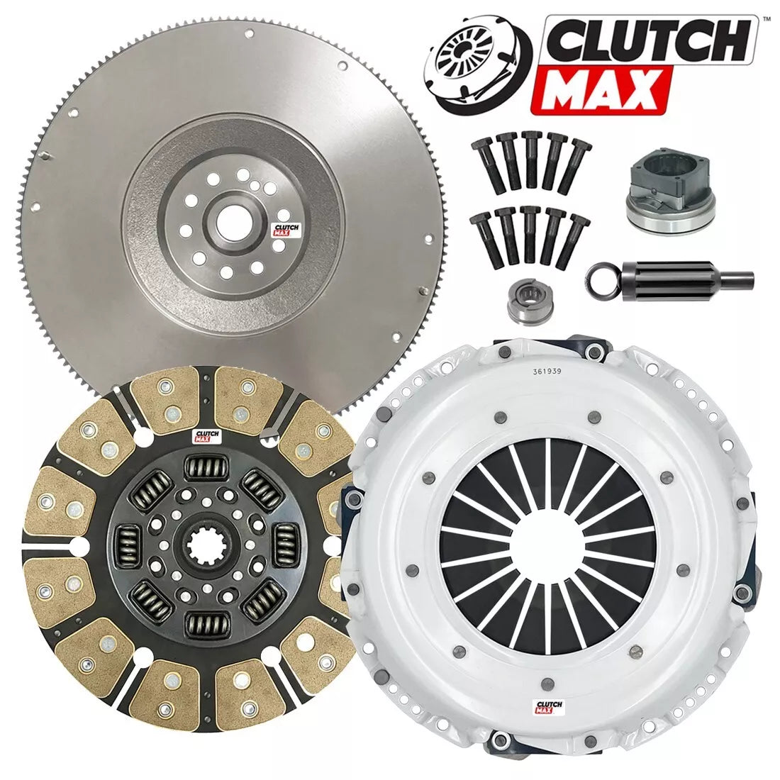 CLUTCHMAX  STAGE 4 CLUTCH KIT & FLYWHEEL BUNDLE SET [CM07113HDC-FW167458WB-ST4]