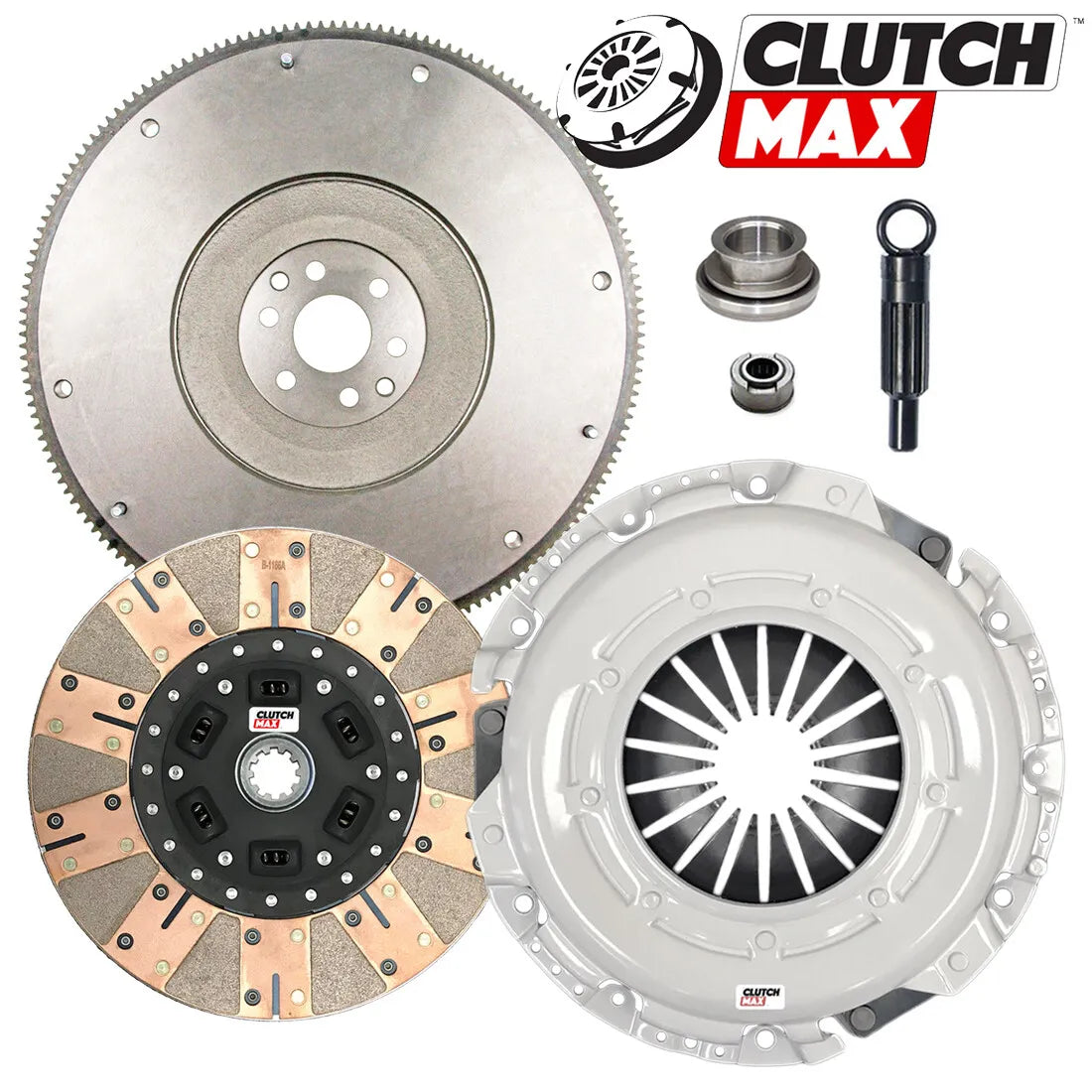 CLUTCHMAX  STAGE 3 CLUTCH KIT & FLYWHEEL BUNDLE SET [CM07114DF-FW167733-ST3]