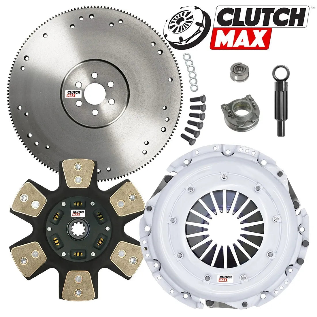 CLUTCHMAX  STAGE 4 CLUTCH KIT & FLYWHEEL BUNDLE SET [CM07127HDCFW-ST4]