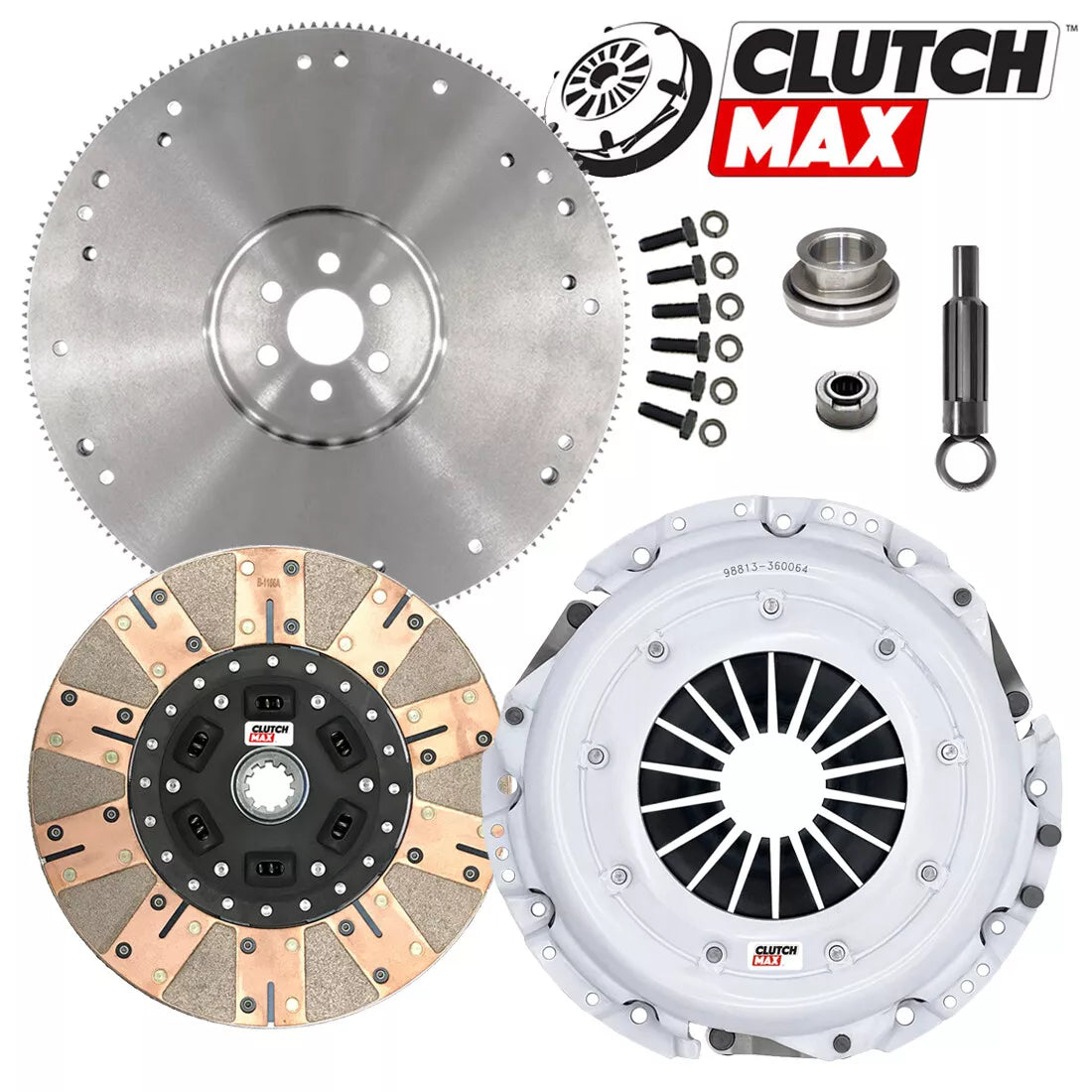 CLUTCHMAX  STAGE 3 CLUTCH KIT & FLYWHEEL BUNDLE SET [CM07132DF-FW167710-ST3]