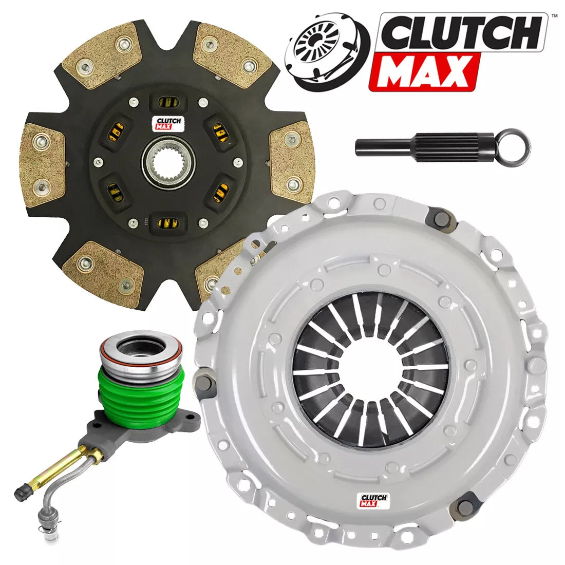 CLUTCHMAX  STAGE 3 CLUTCH KIT WITH SLAVE CYLINDER BUNDLE SET [CM07137HDCWS-ST3]