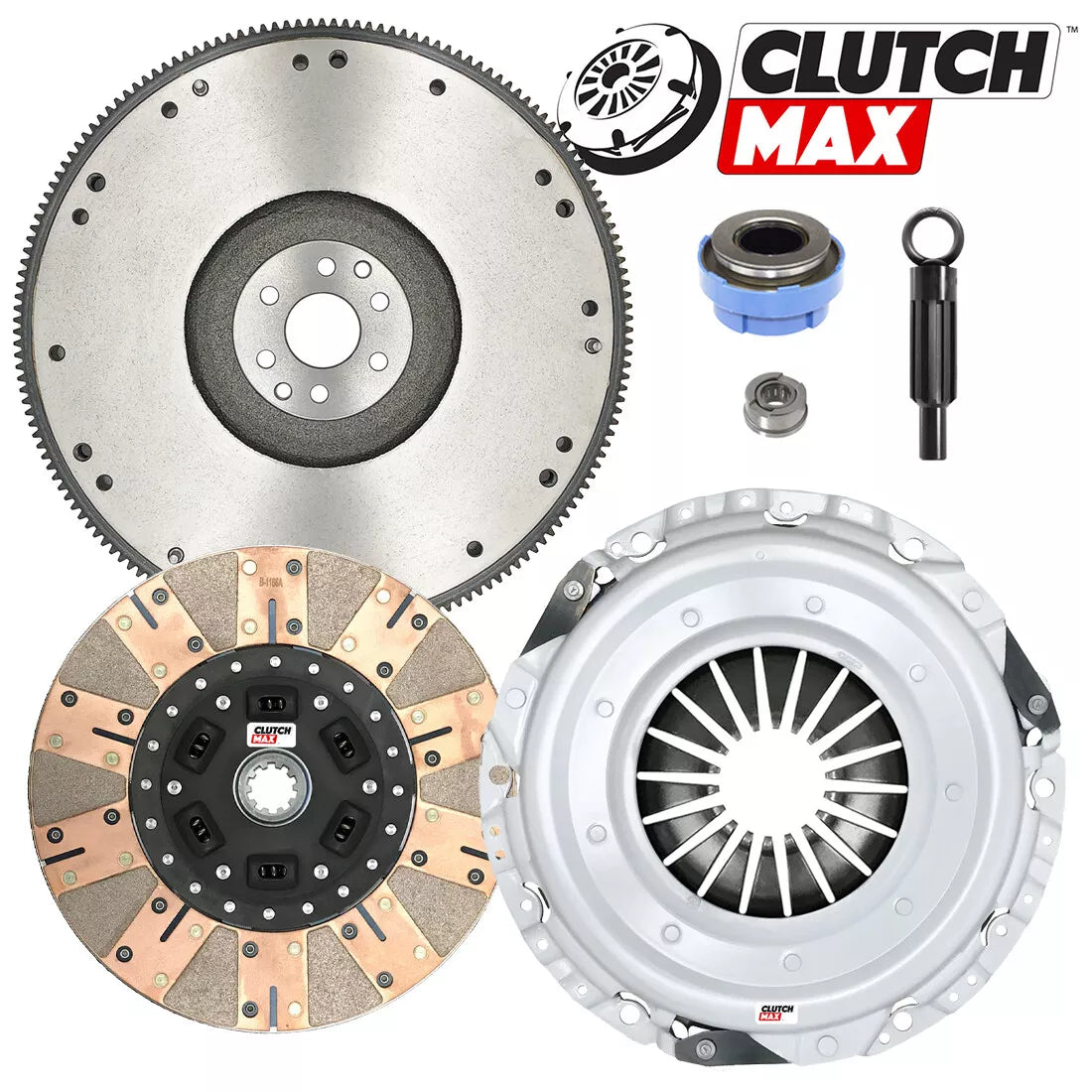 CLUTCHMAX  STAGE 3 CLUTCH KIT & FLYWHEEL BUNDLE SET [CM07143DF-FW167957-ST3]