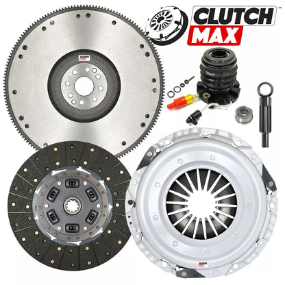CLUTCHMAX  STAGE 2 CLUTCH KIT & FLYWHEEL WITH SLAVE CYLINDER BUNDLE SET [CM07143HDWS-FW167957-ST2]