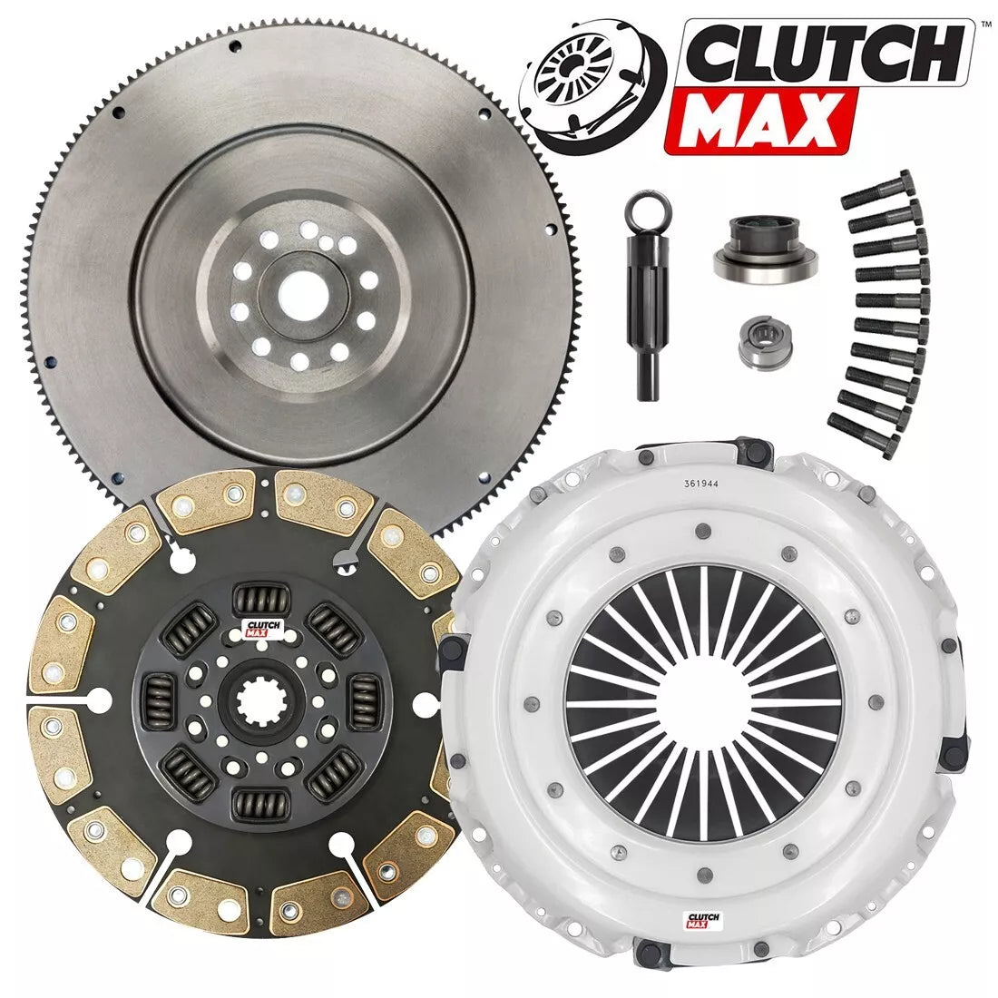 CLUTCHMAX  STAGE 4 CLUTCH KIT & FLYWHEEL BUNDLE SET [CM07154HDCFW-ST4]