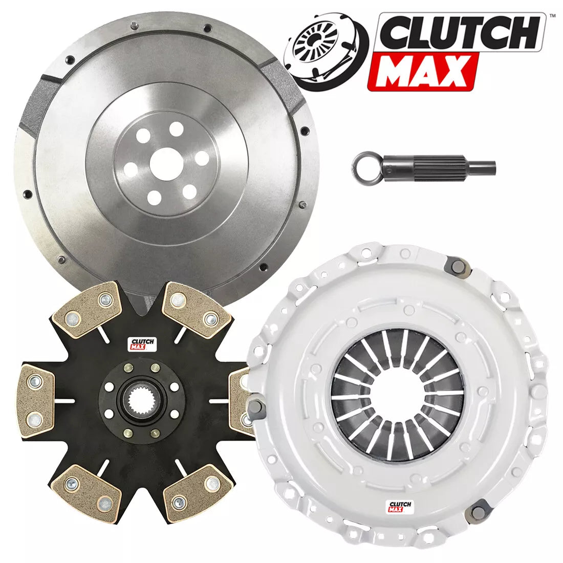 CLUTCHMAX  STAGE 4 CLUTCH KIT & FLYWHEEL BUNDLE SET [CM07164HDD-FW167740-ST4]