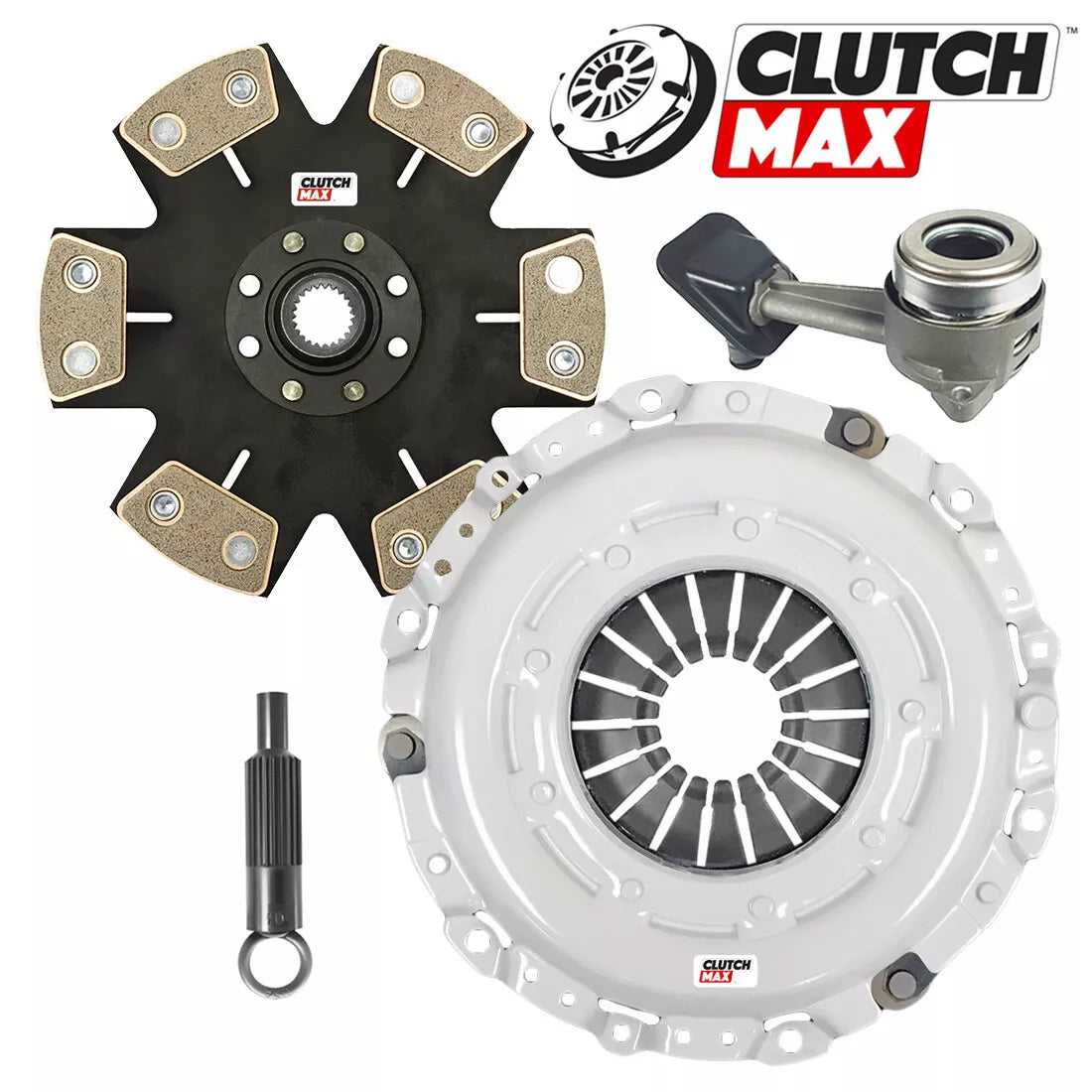 CLUTCHMAX STAGE 4 CLUTCH KIT WITH SLAVE CYLINDER BUNDLE SET [CM07164HDDWS-ST4]