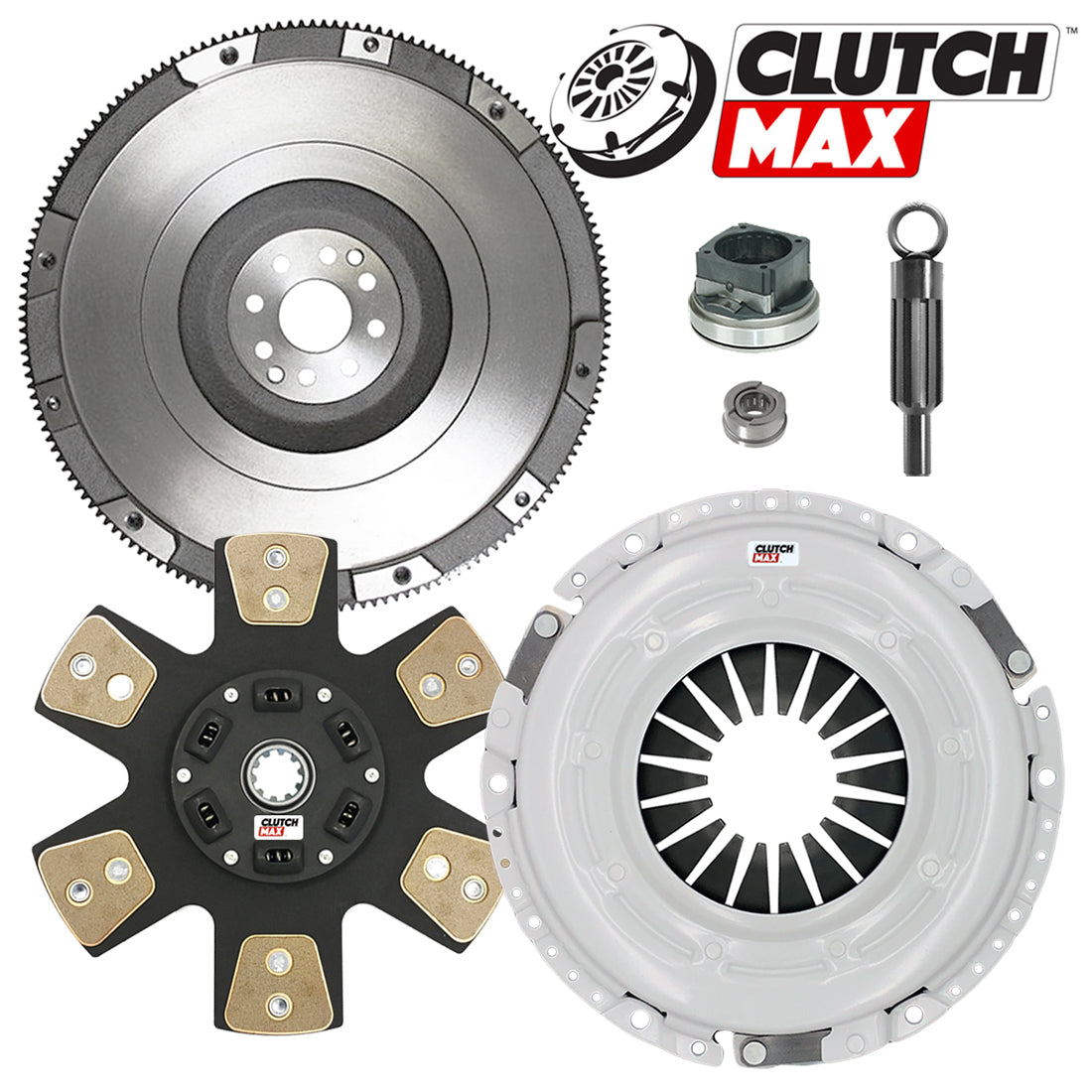 CLUTCHMAX  STAGE 4 CLUTCH KIT & FLYWHEEL BUNDLE SET [CM07179HDCFW-ST4]