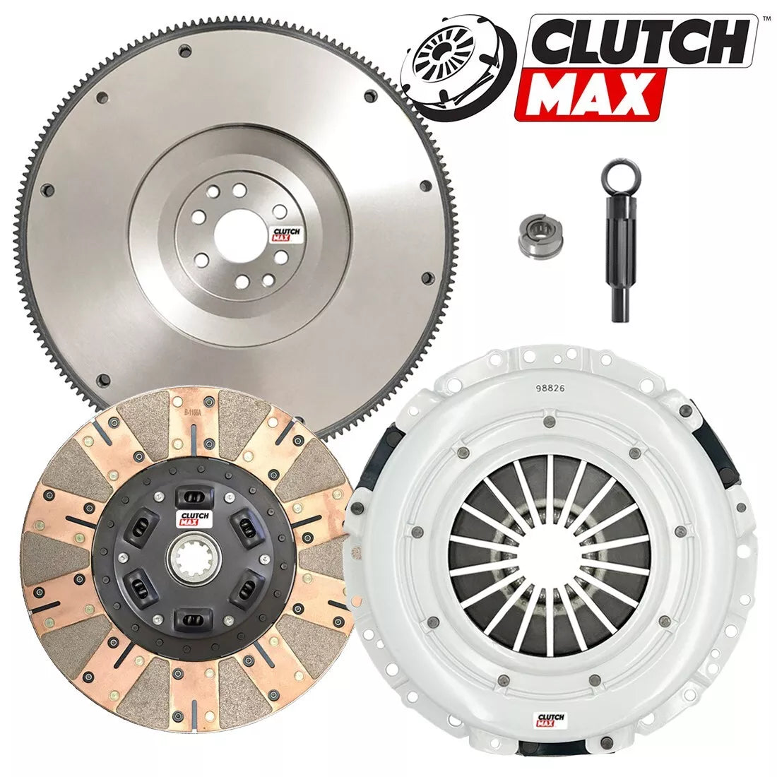 CLUTCHMAX  STAGE 3 CLUTCH KIT & FLYWHEEL BUNDLE SET [CM07187DFFW-ST3]