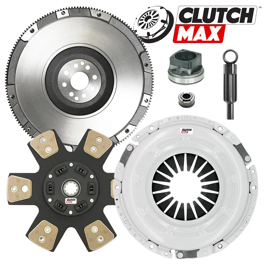 CLUTCHMAX  STAGE 4 CLUTCH KIT & FLYWHEEL BUNDLE SET [CM07191HDCFW-ST4]