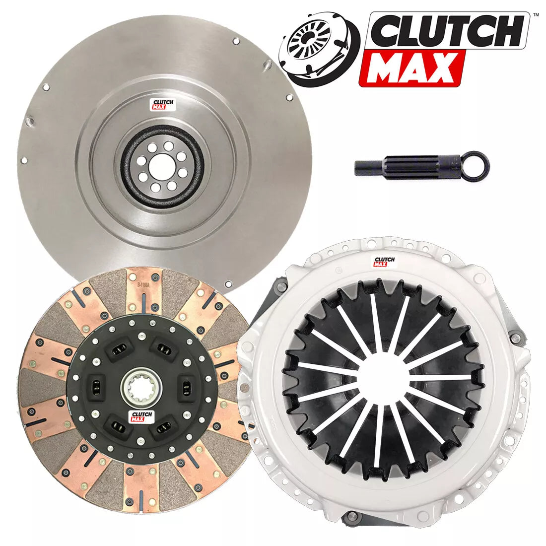 CLUTCHMAX  STAGE 3 CLUTCH KIT & FLYWHEEL BUNDLE SET [CM07193DF-FW167749-ST3]