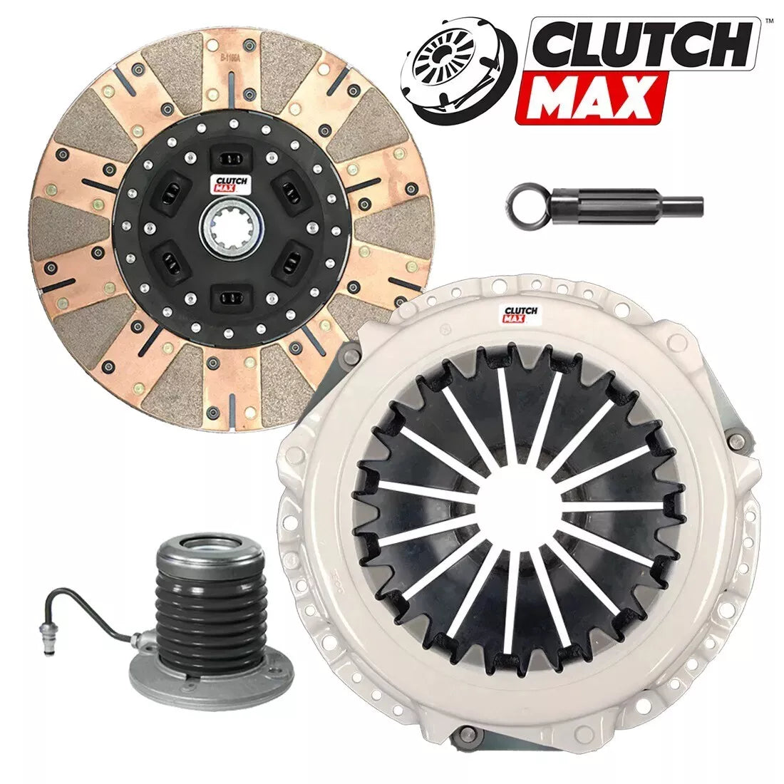 CLUTCHMAX STAGE 3 CLUTCH KIT WITH SLAVE CYLINDER BUNDLE SET [CM07193DFWS-ST3]