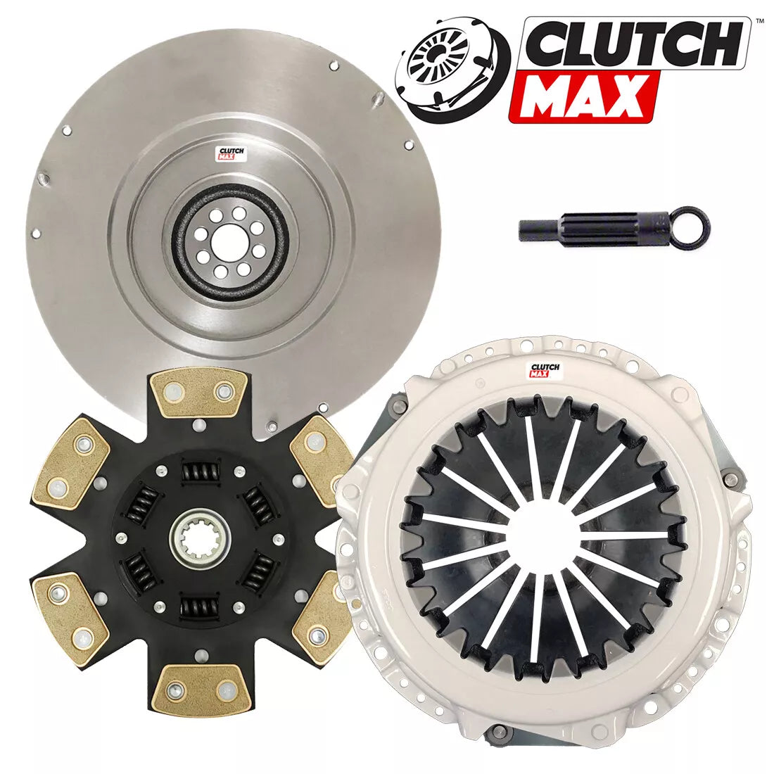 CLUTCHMAX  STAGE 4 CLUTCH KIT & FLYWHEEL BUNDLE SET [CM07193HDC-FW167749-ST4]