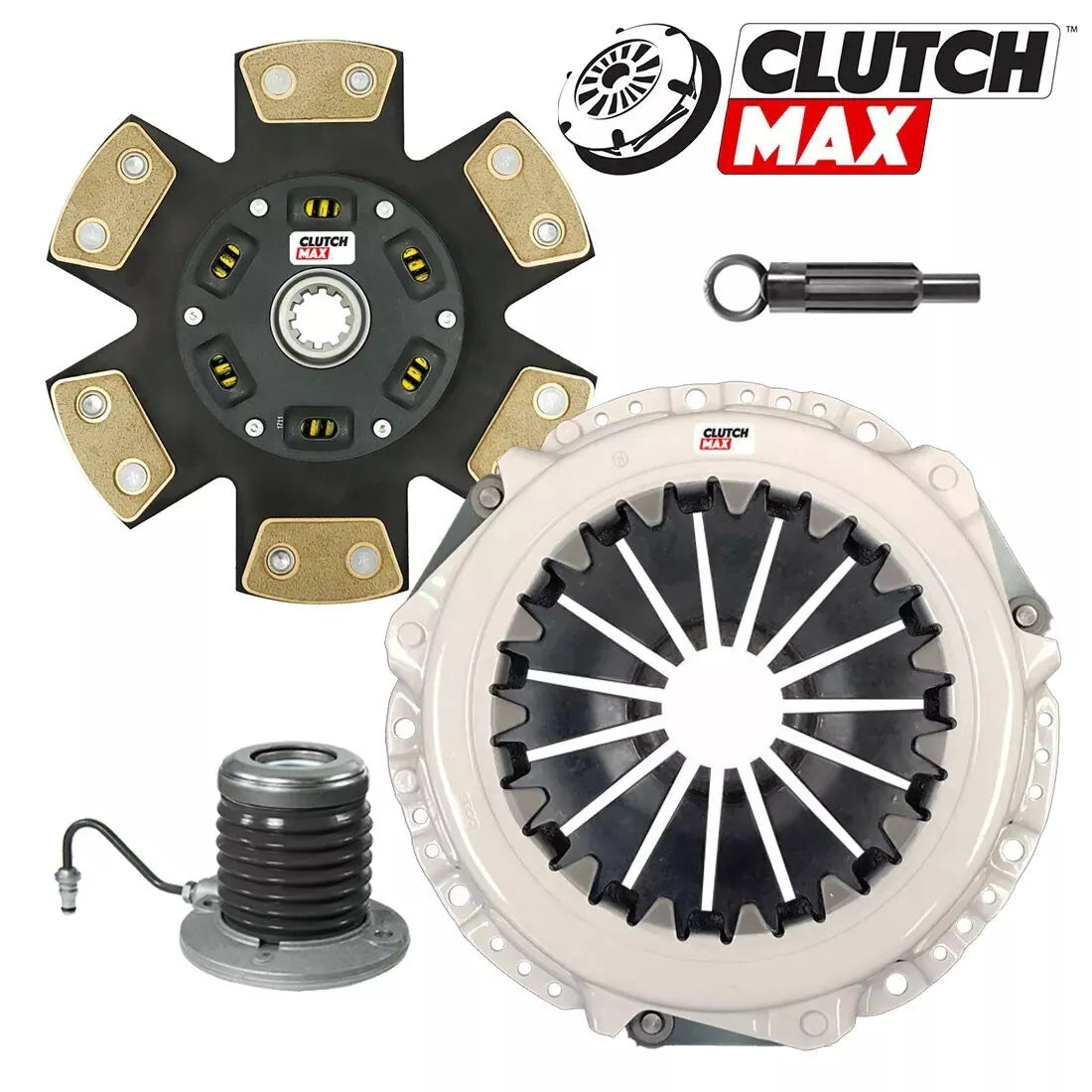 CLUTCHMAX STAGE 4 CLUTCH KIT WITH SLAVE CYLINDER BUNDLE SET [CM07193HDCWS-ST4]