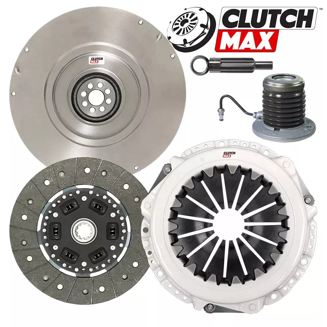 CLUTCHMAX STAGE 1 CLUTCH KIT & FLYWHEEL WITH SLAVE CYLINDER BUNDLE SET [CMCM07193HDWS-FW167749-ST1]