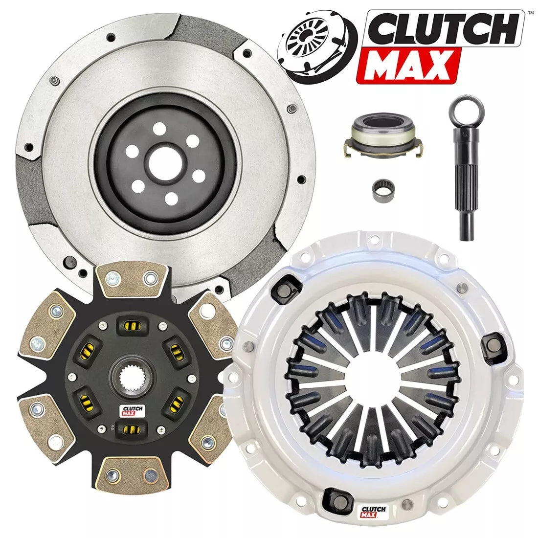 CLUTCHMAX  STAGE 3 CLUTCH KIT & FLYWHEEL BUNDLE SET [CM07198HDCFW-ST3]