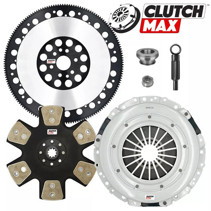 CLUTCHMAX  STAGE 5 CLUTCH KIT & PERFORMANCE CHROMOLY FLYWHEEL BUNDLE SET [CM07214HDDLSF-ST5]