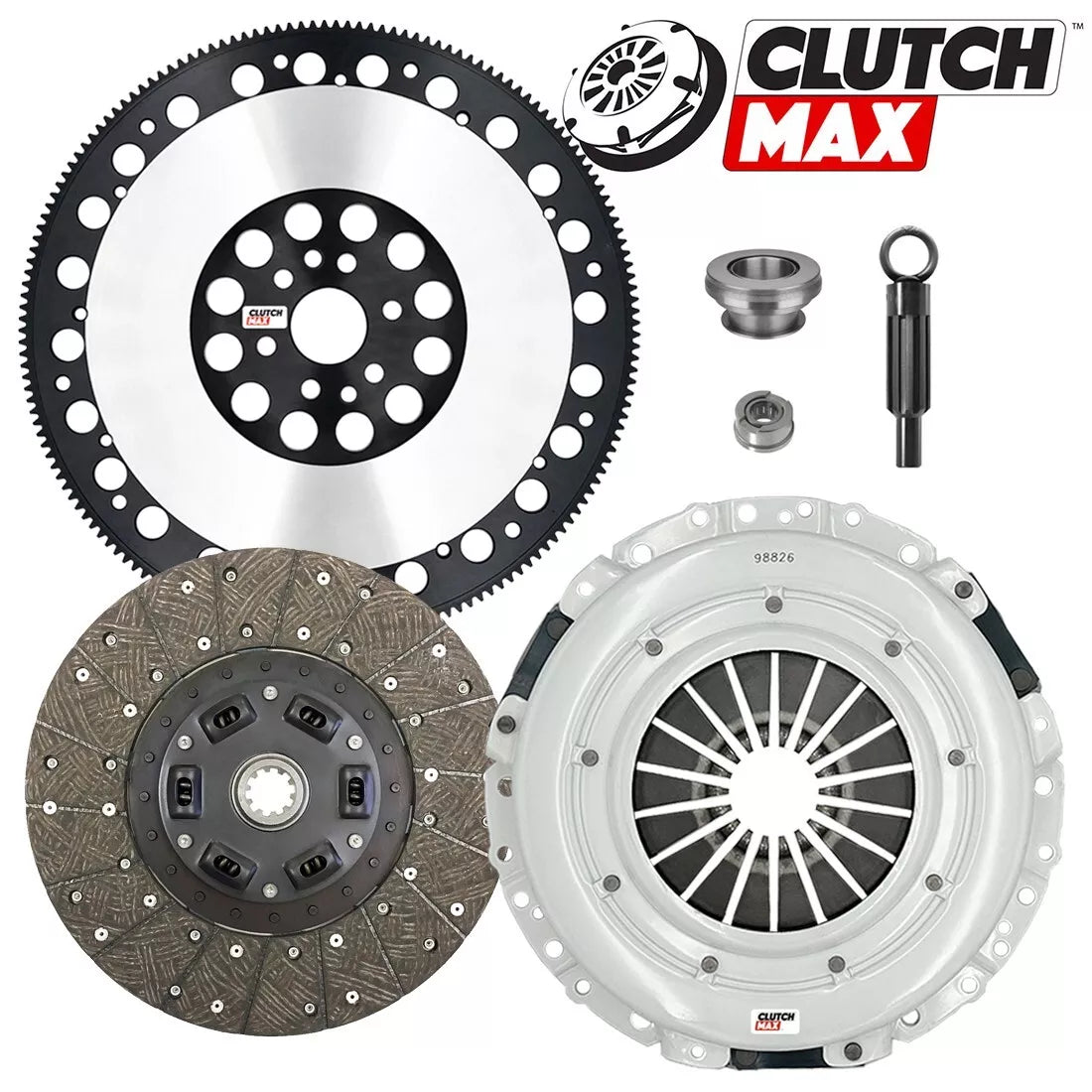 CLUTCHMAX  STAGE 1 CLUTCH KIT & PERFORMANCE CHROMOLY FLYWHEEL BUNDLE SET [CM07214HDLSF-ST1]