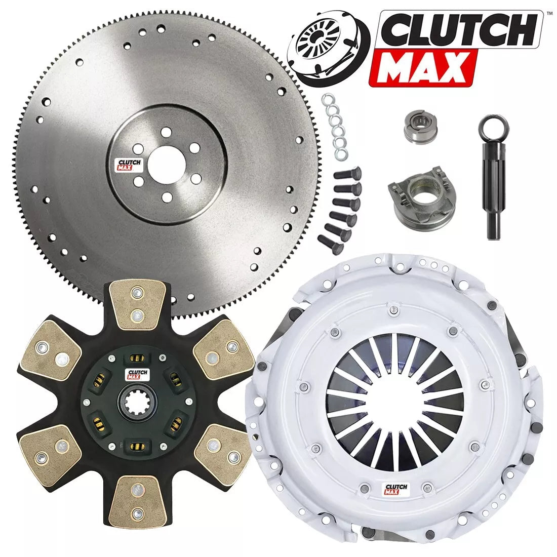 CLUTCHMAX  STAGE 4 CLUTCH KIT & FLYWHEEL BUNDLE SET [CM07227HDCFW-ST4]