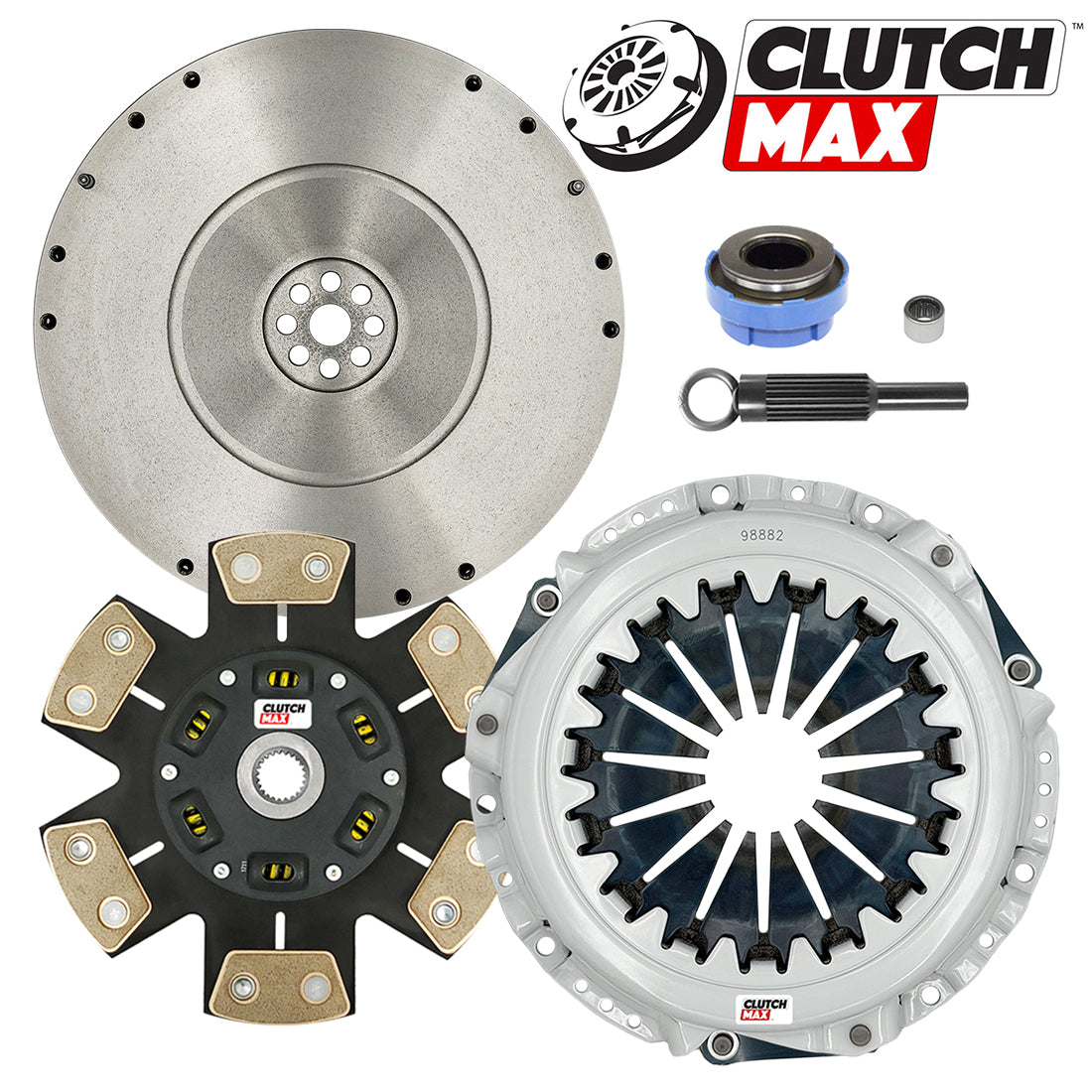 CLUTCHMAX STAGE 4 CLUTCH KIT & FLYWHEEL BUNDLE SET [CM07367HDCFW-ST4]