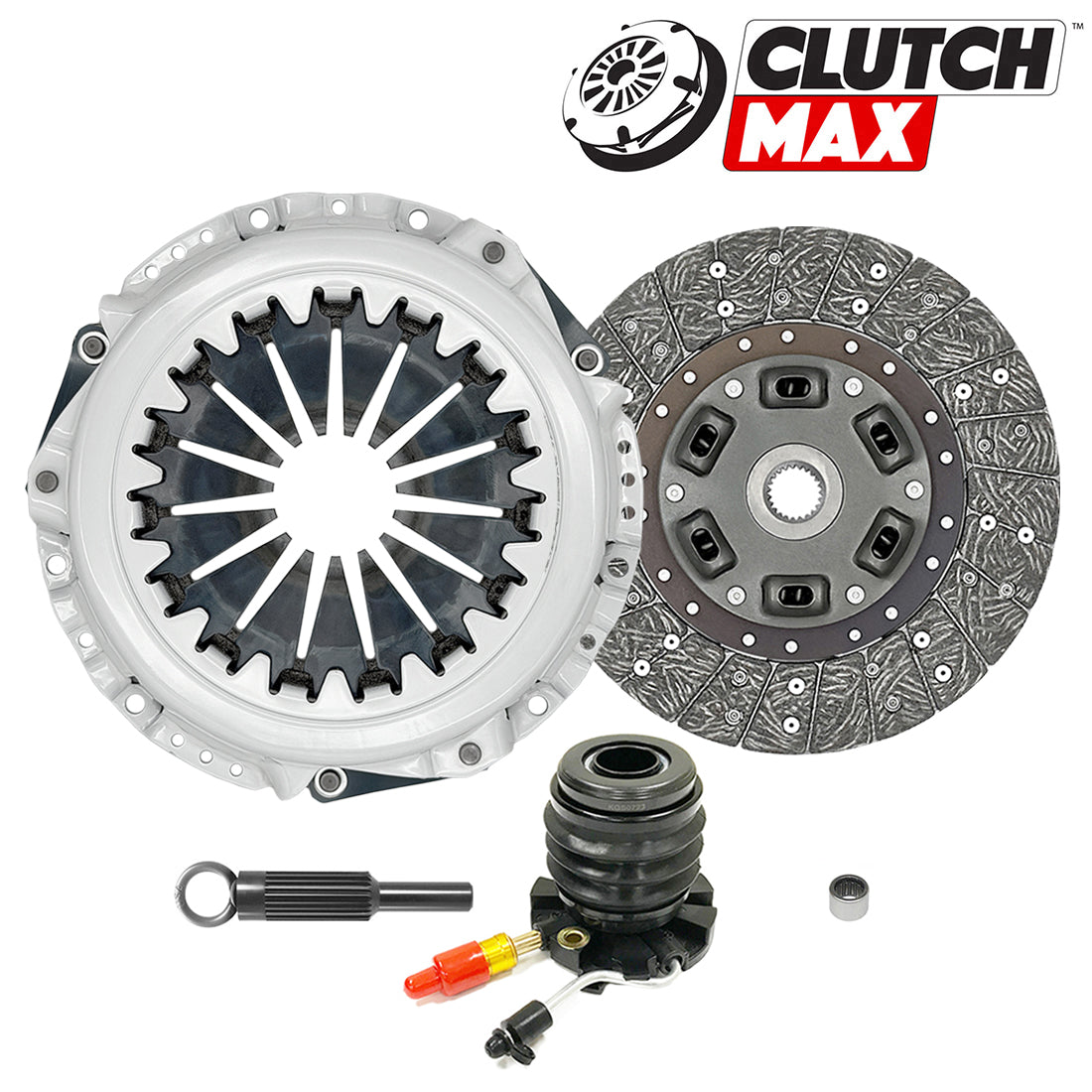 CLUTCHMAX OEM CLUTCH KIT & FLYWHEEL BUNDLE SET WITH SLAVE CYLINDER [CM07367HDWS+FW167980-CK]