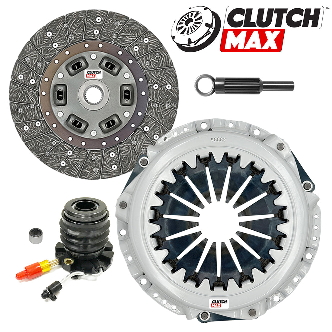 CLUTCHMAX STAGE 1 CLUTCH KIT & FLYWHEEL BUNDLE SET WITH SLAVE CYLINDER [CM07367HDWS+FW167980-ST1]