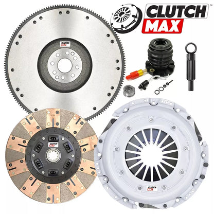 CLUTCHMAX STAGE 3 CLUTCH KIT & FLYWHEEL BUNDLE SET WITH SLAVE CYLINDER [CM07443DFWS-FW167751-ST3]