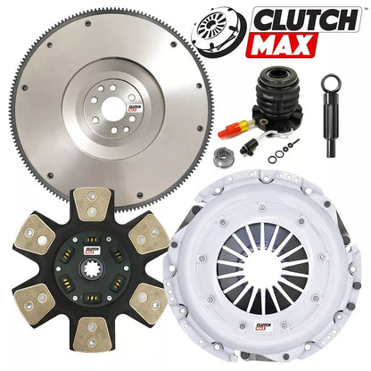 CLUTCHMAX  STAGE 4 CLUTCH KIT & FLYWHEEL WITH SLAVE CYLINDER BUNDLE SET [CM07543HDCWS+FW167731-ST4]